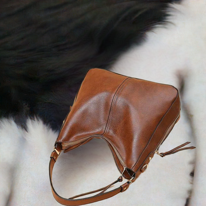 Vintage Leather Hobo Bag